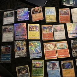 pokémon cards and more of them also 