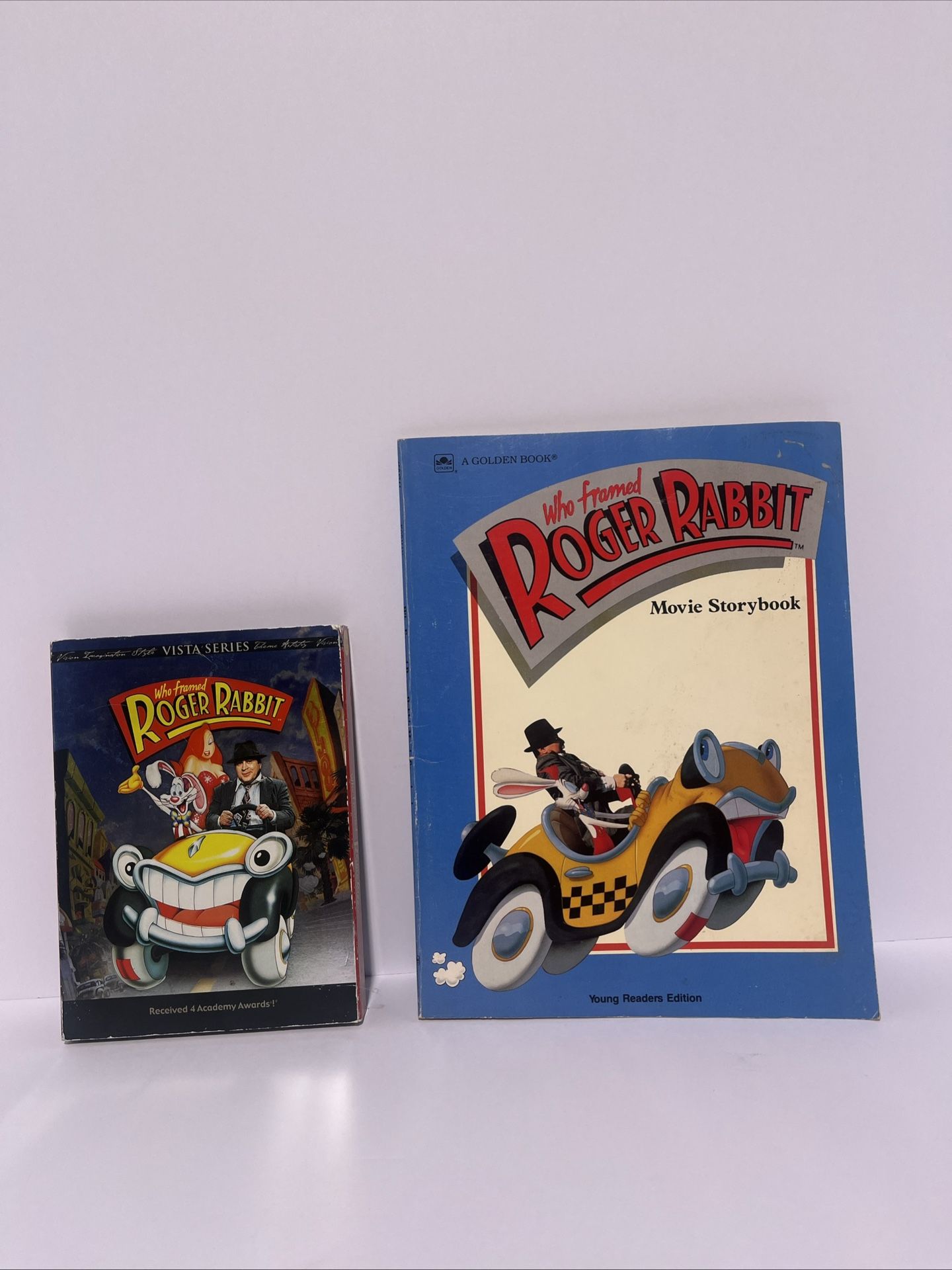 Who Framed Roger Rabbit DVD With Inserts And Movie Book!