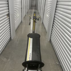 Total Gym FIT Home Fitness Folding Full Body Workout Exercise Equipment Machine. Used in good condition with some cosmetic blemishes. These blemishes 