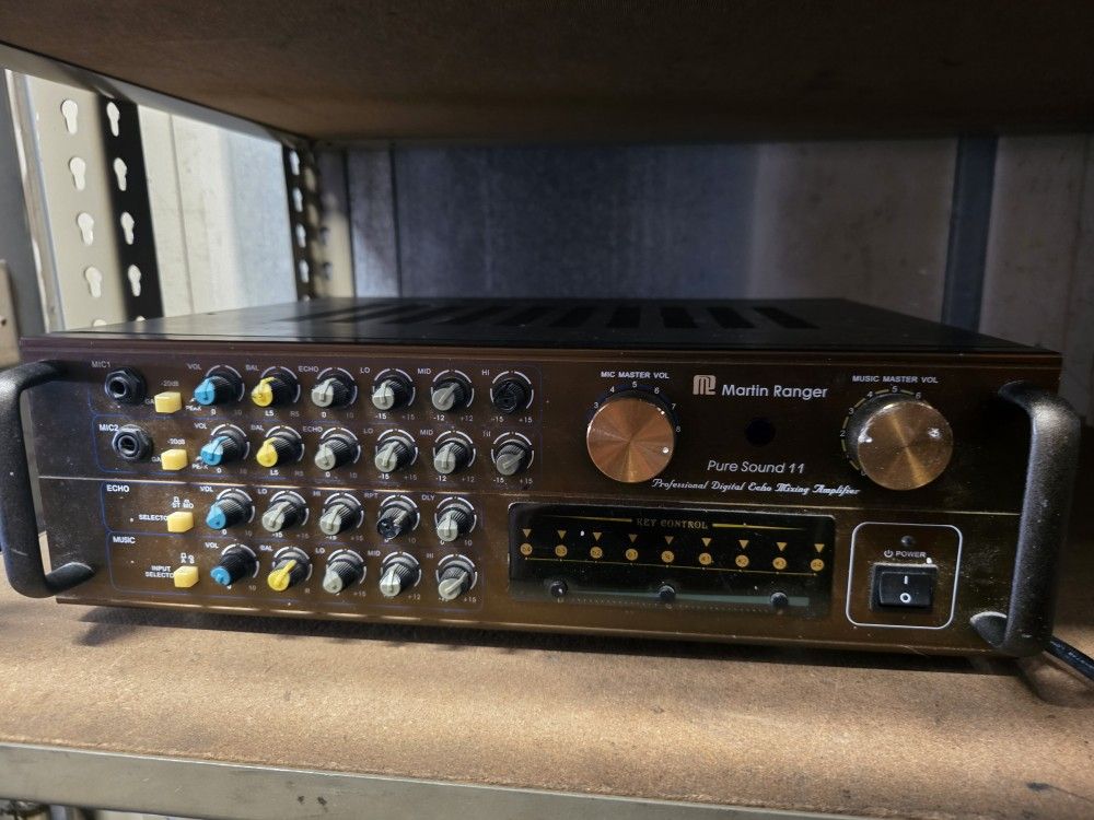 Martin Ranger Pure Sound 11 Professional Digital Echo  Mixing Amplifier