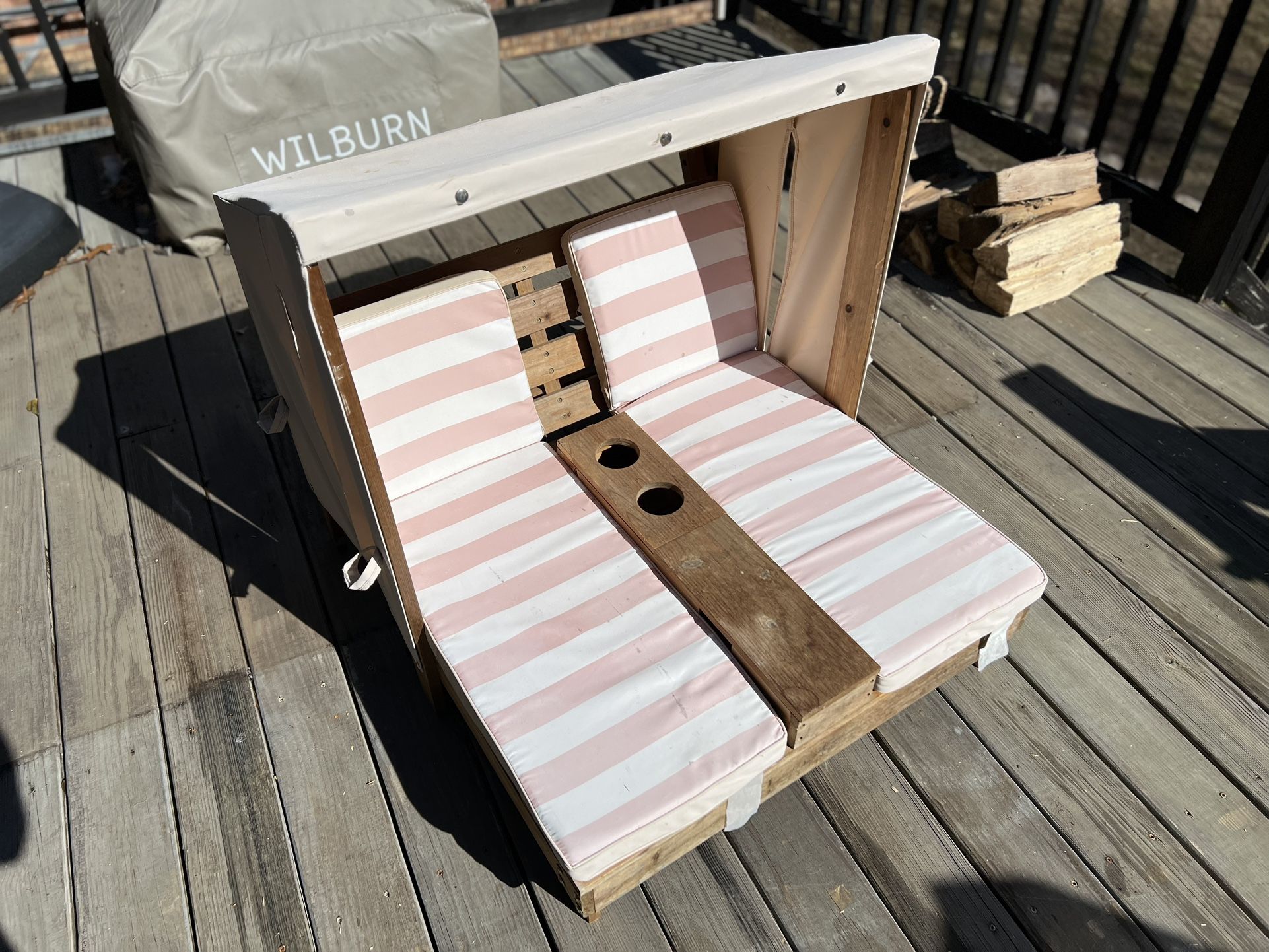 KidKraft Double Chaise Lounge