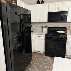 450 firm whole set fridge, stove, microwave