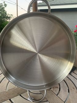Comal de acero inoxidable