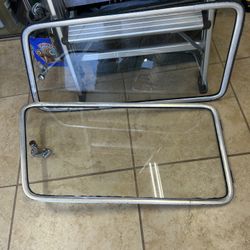 Vw Type 3 Squerback Pop Out Original Windows Needs Gaskets Seals
