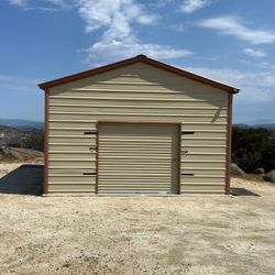 Interstate Steel 18’ x 21’ carport/ storage shed