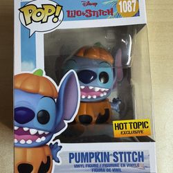 Funko Pop! Vinyl: Disney - Pumpkin Stitch - Hot Topic (Exclusive) #1087