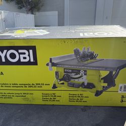 Ryobi 13 Amp Corded 8-1/4" Compact Portable Jobsite Table Saw - RTS08 (R59-E3)