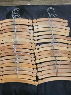 35 Ganchos de Madera para nin̈os.