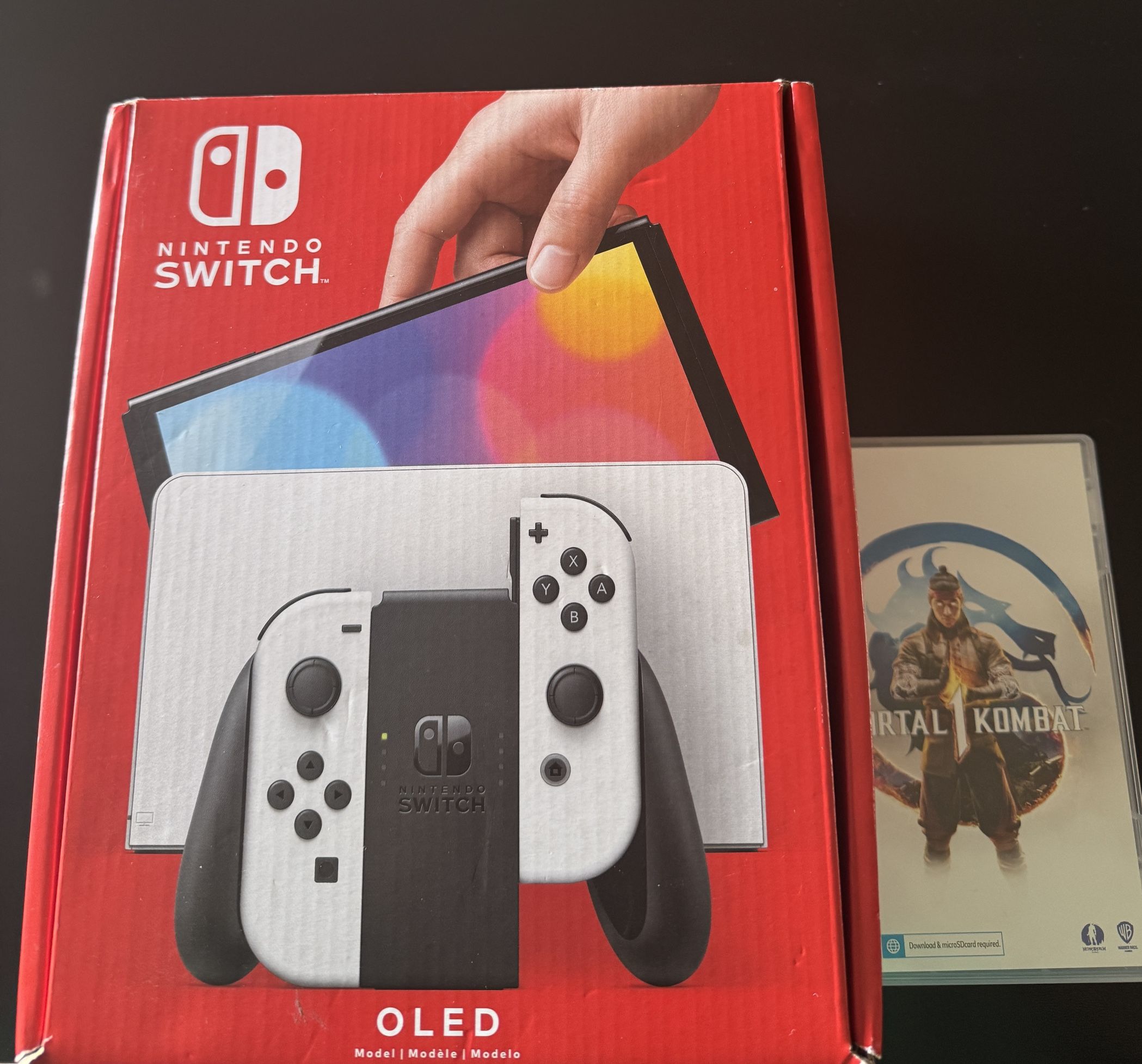 Nintendo Switch OLED + MORTAL KOMBAT 1