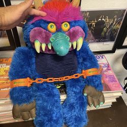 1985 My Pet Monster With Handcuffs, RARE!