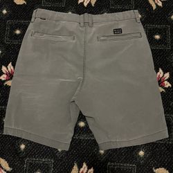 BILLABONG New Order Shorts Pale Washed Green Olive 31 Mens Hybrid Submersible