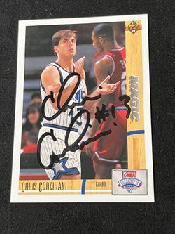 Chris Corchiani Card