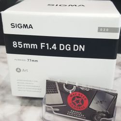 Sigma 85mm Lens for Sony