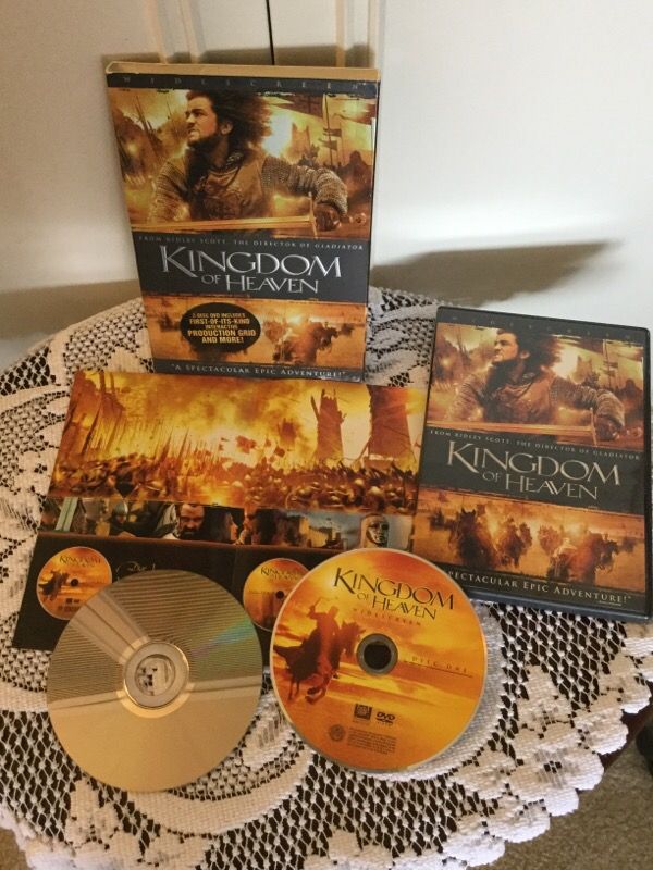 KINGDOM of HEAVEN 2- disc DVD Movie / Epic adventure