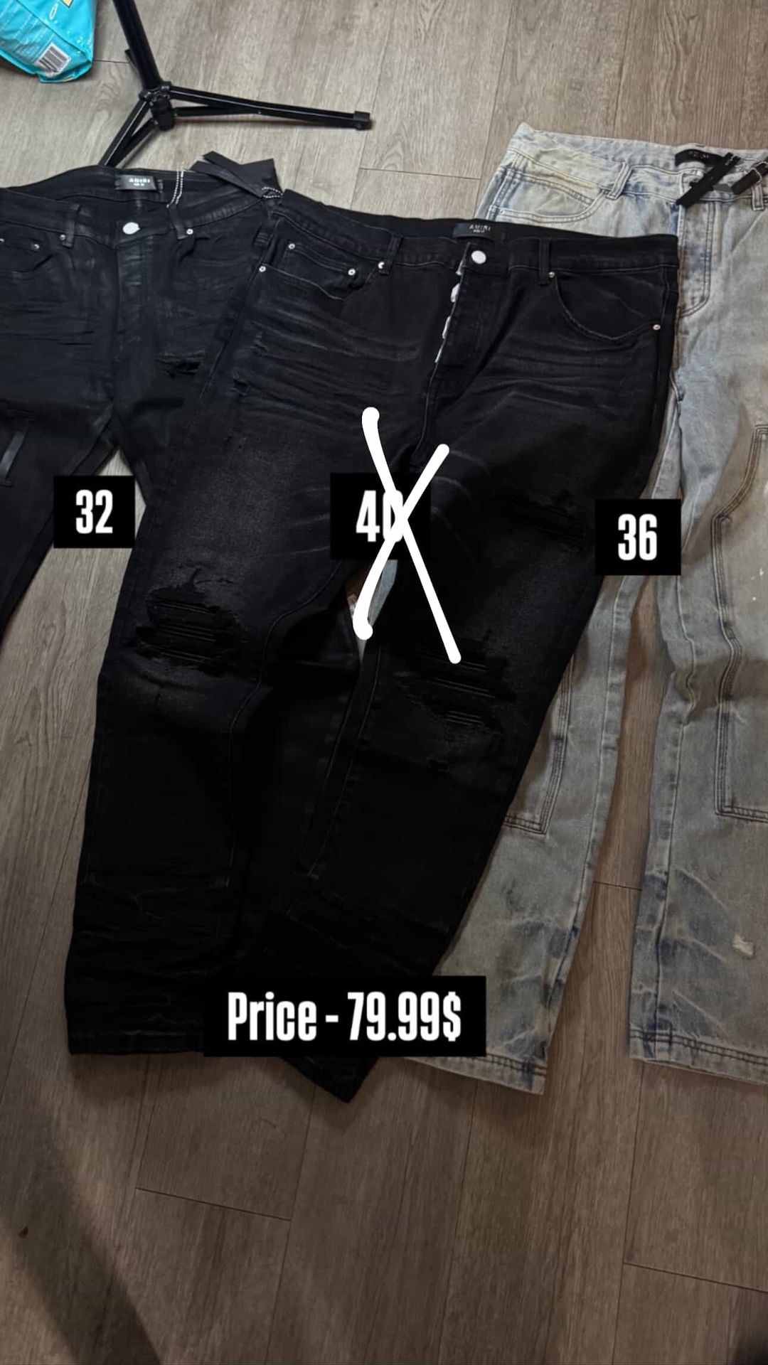 Purple Amiri Ksubi Jeans