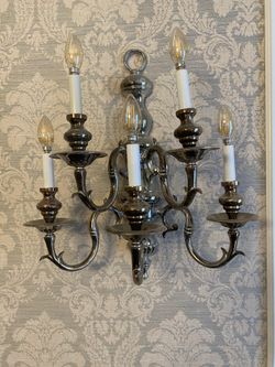 Pair Of Vintage Sconces