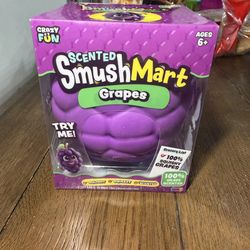 Crazy Fun Scented Smushmart Grapes Squishy 