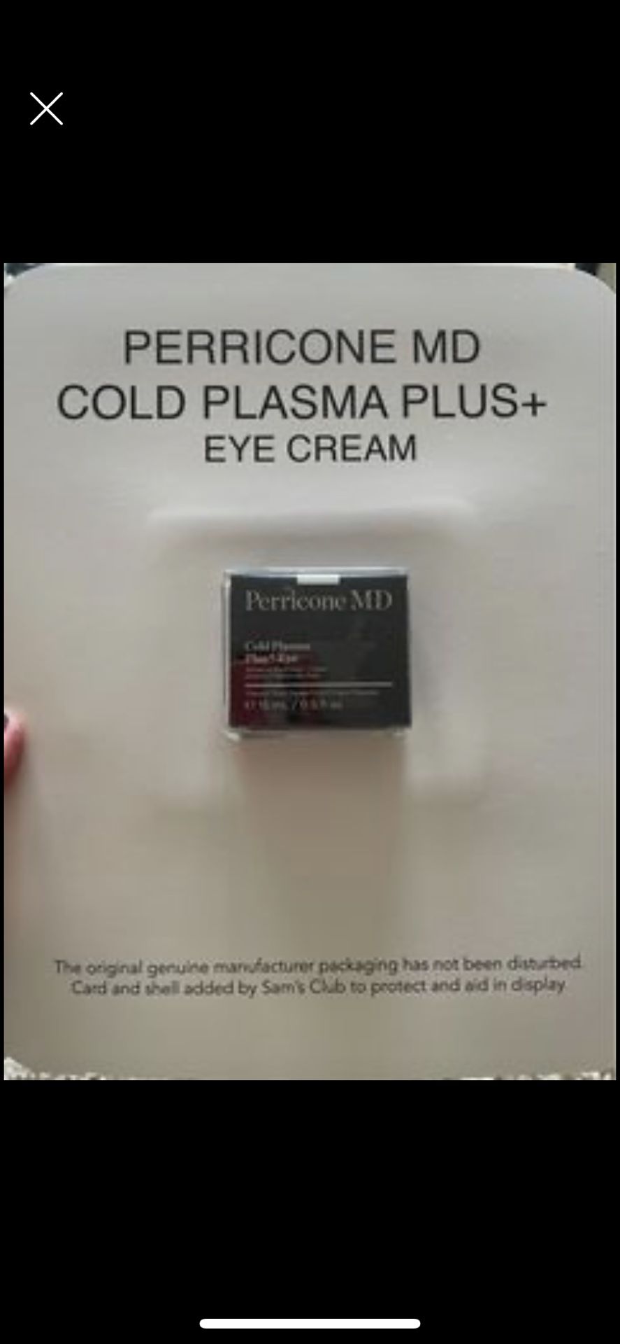 New Sealed Perricone MD Advanced Cold Plasma+ Eye Cream