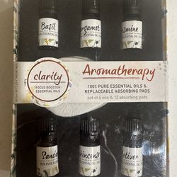 NEW Aromatherapy 100% Pure Essential Oils 6 Flavors