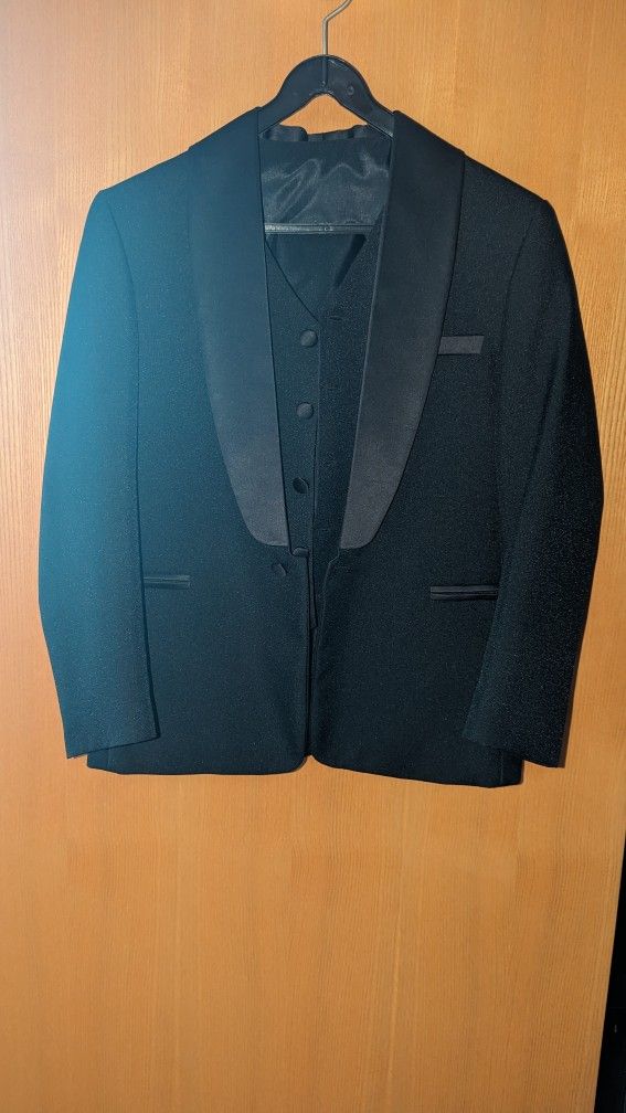 Boys Suit Jacket And Vest Suitable For 7 To 8 Years Old