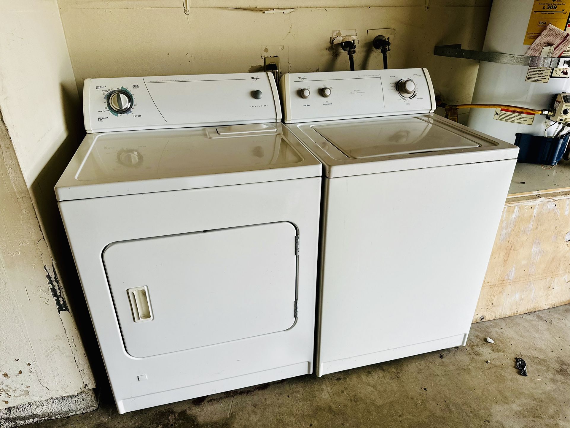 Washer And Gas Dryer