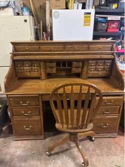 Oak desk
