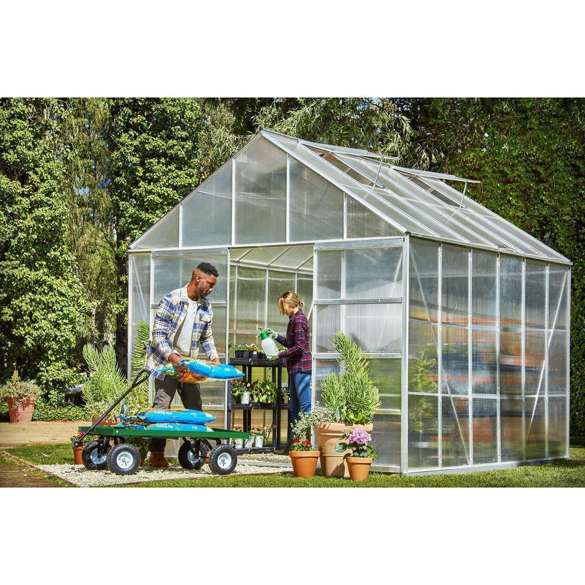 10 ft. x 12 ft. Greenhouse