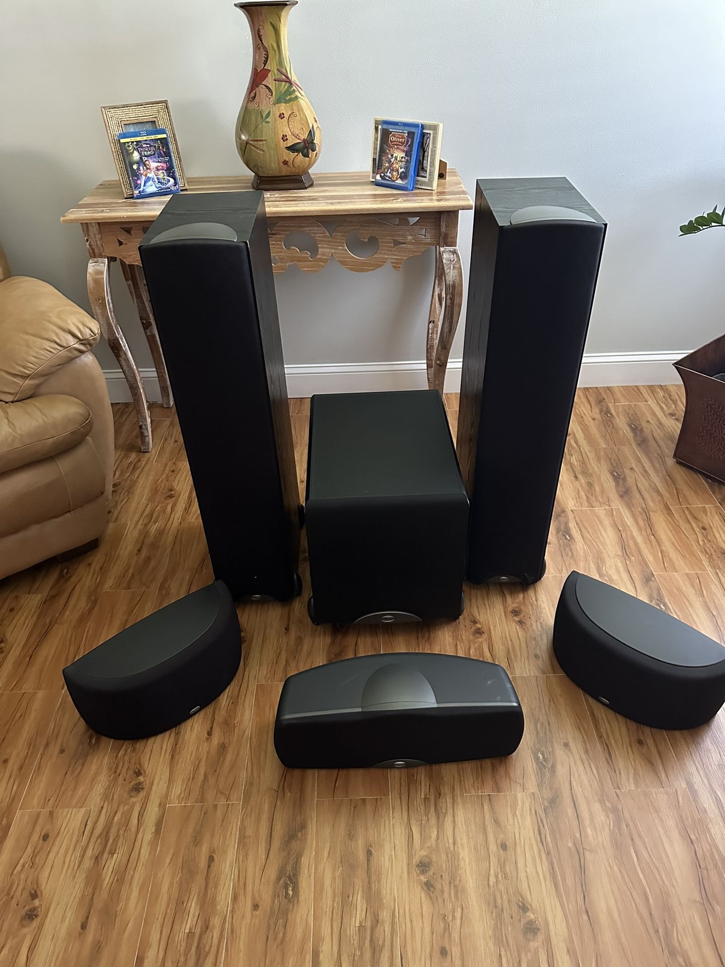 Klipsch Tower 5.1 System + Yamaha Receiver