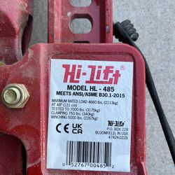 Hi Lift Jack 