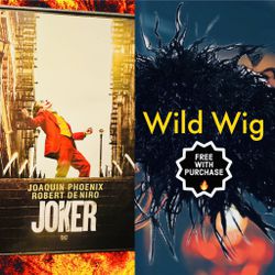 Joker (DC) DVD + Free Wild Wig