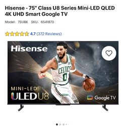 Hisense 70 Inch Uled Smart Tv