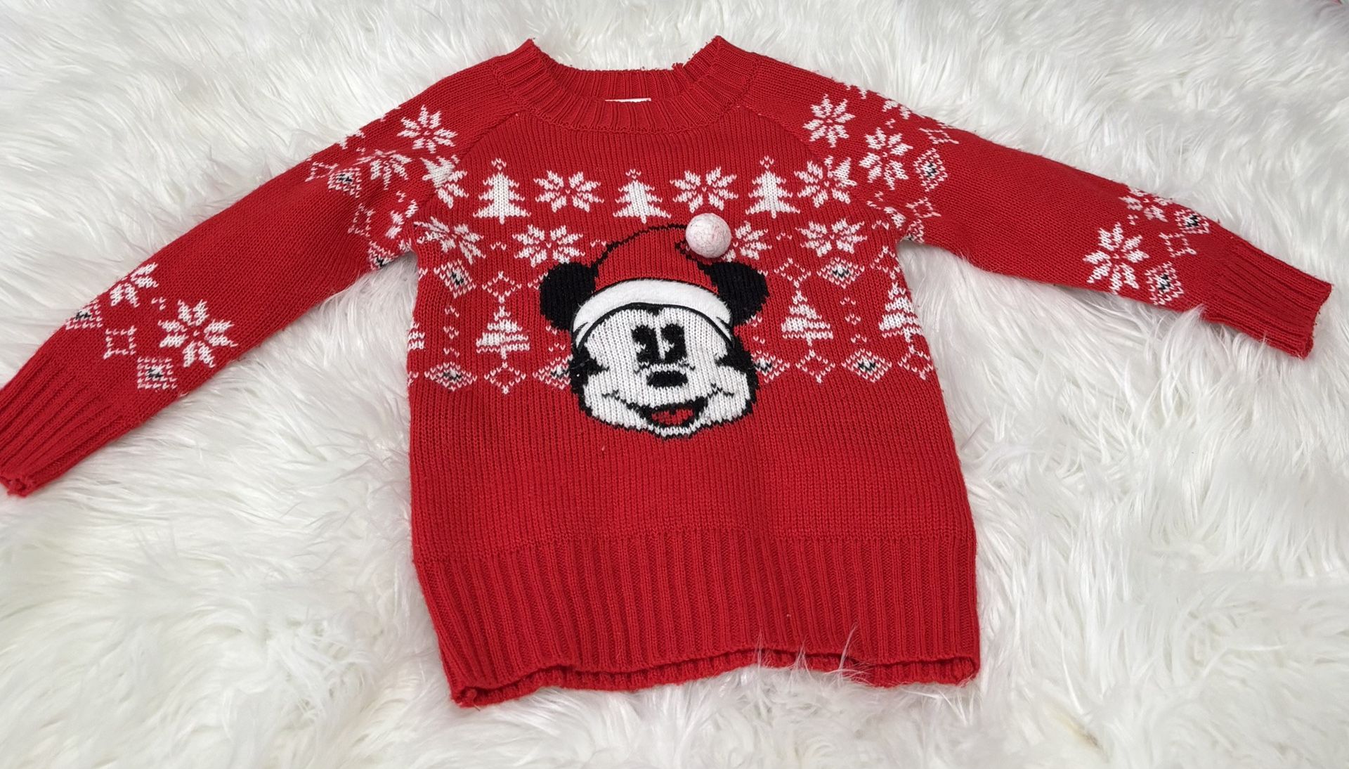 Disney Mickey Mouse Toddler Sweater *2T