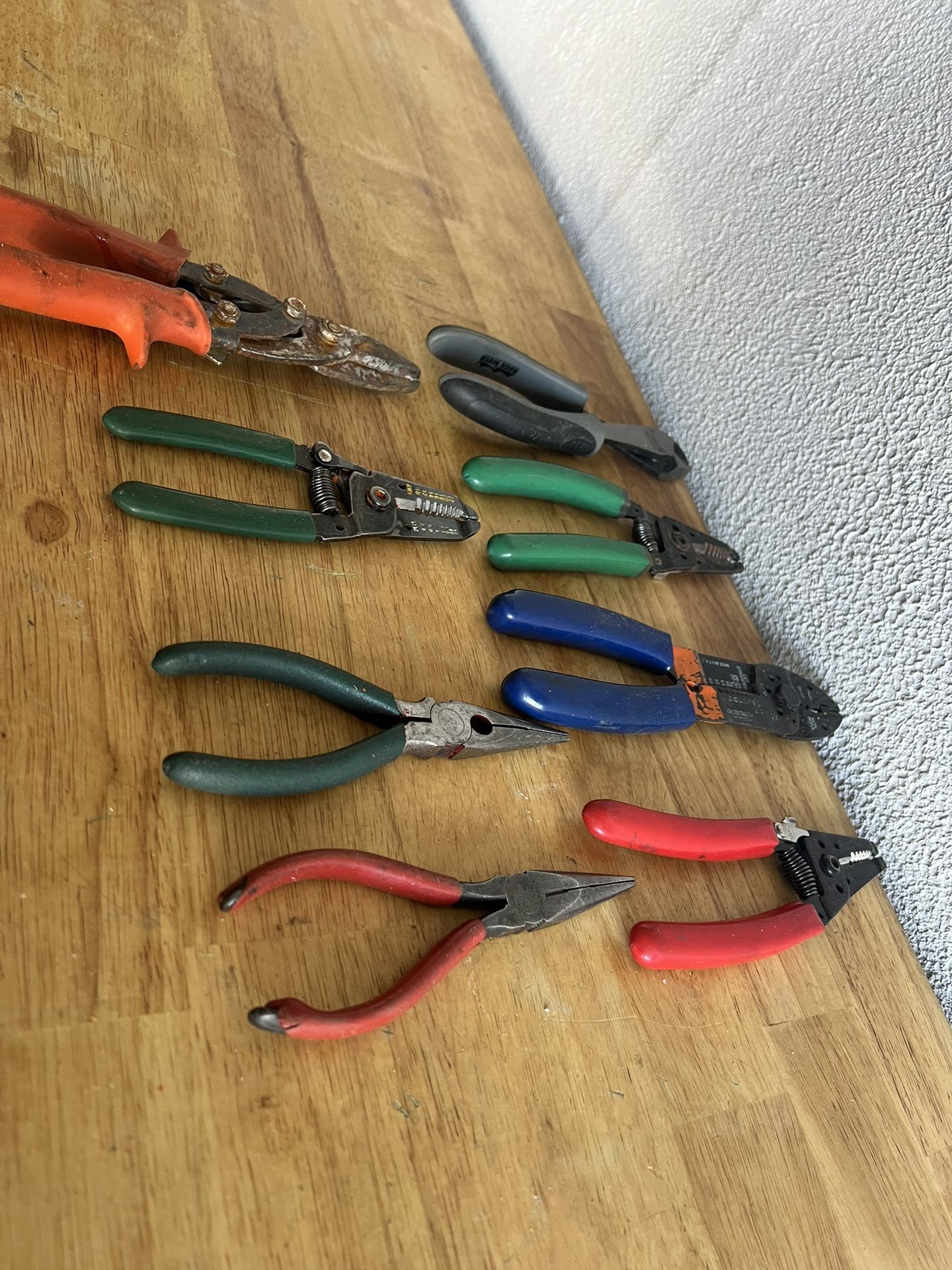 Assorted Plyers And Cutters