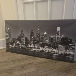 Philadelphia Skyline Canvas Art