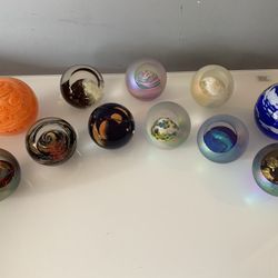 Glass eye studio planet set