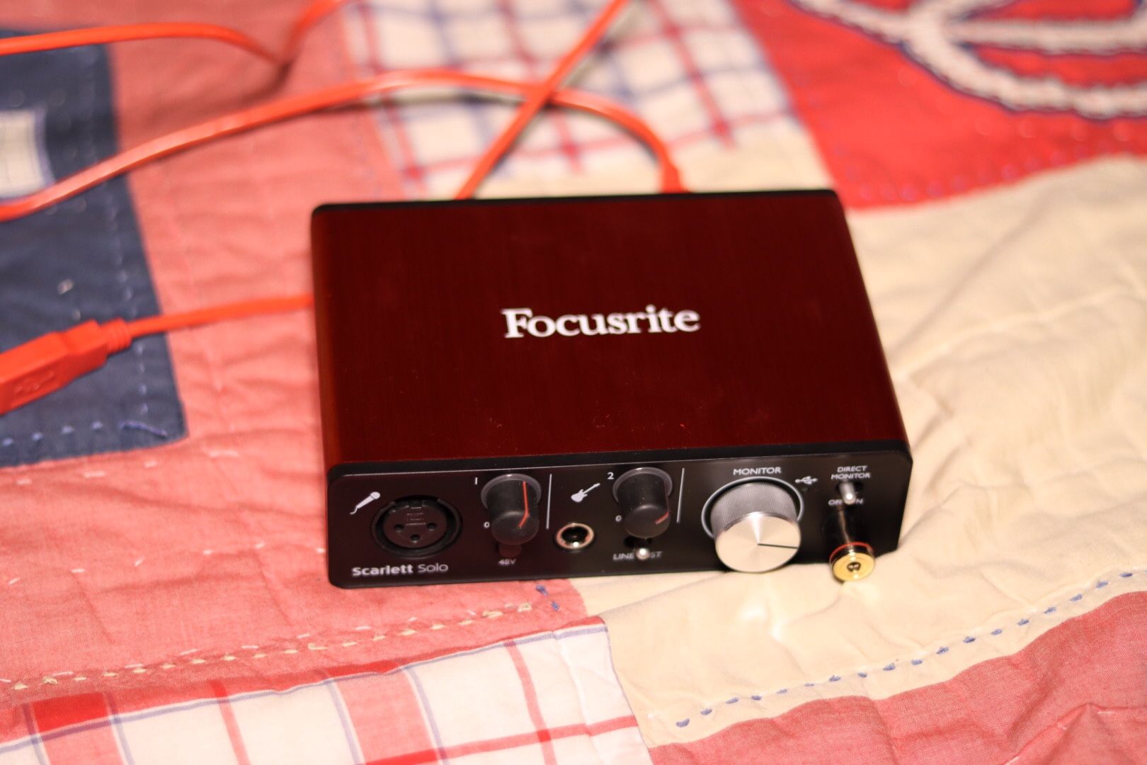 Focusrite Scarlett Solo (2nd Gen) USB Audio Interface with Pro Tools