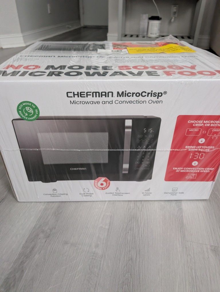 Chefman Micro crisp Microwave And Convection Oven