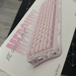Gravastar Mercury K1 Sakura Pink Keyboard 