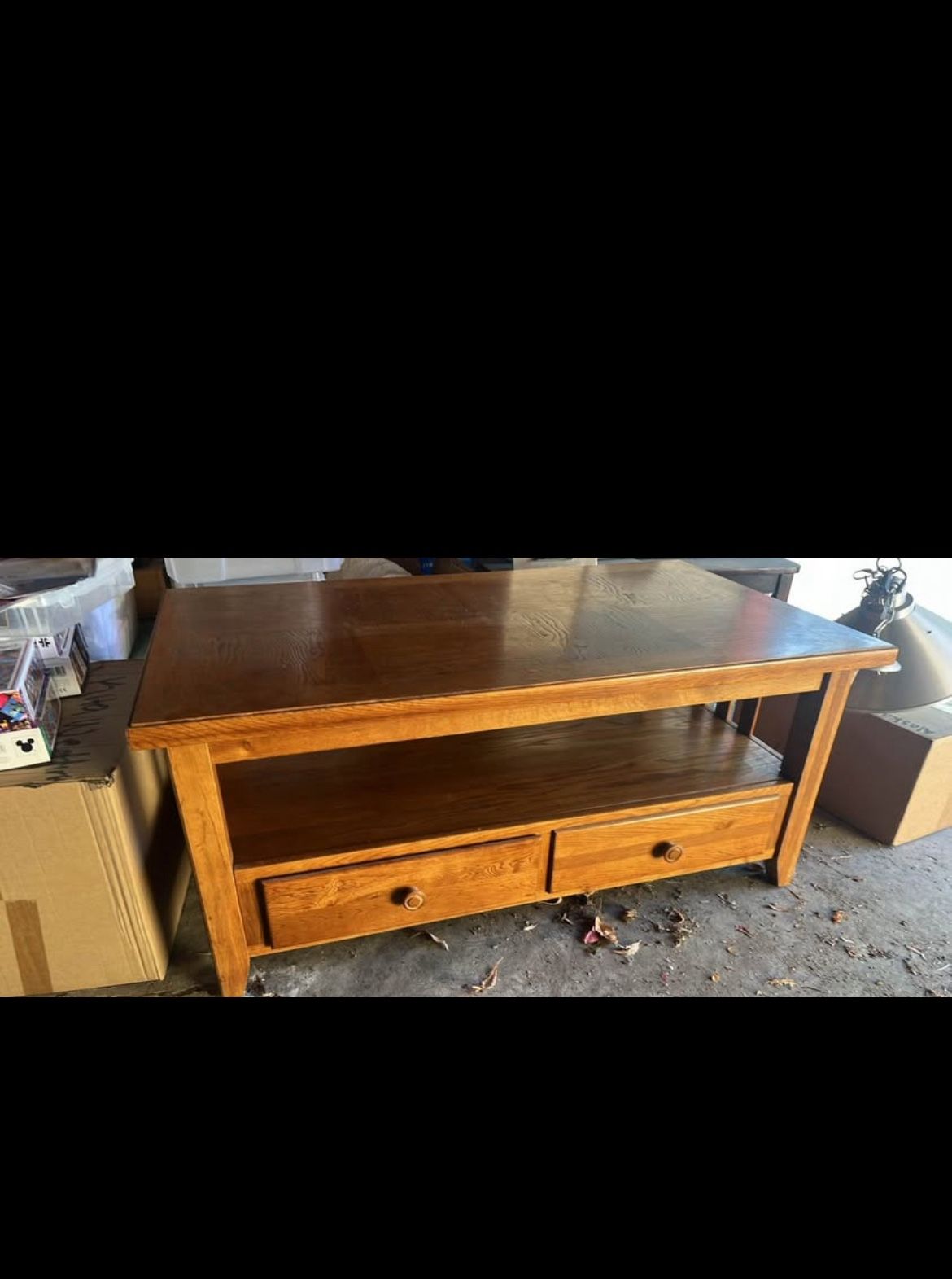 1950s Wood Coffee Table