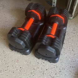 Dumbbell Multiple Weight Settings