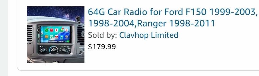 64G Car Radio for Ford F150 / Ranger