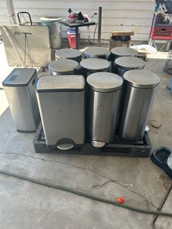 Trash cans