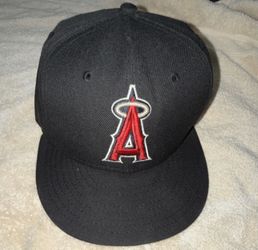 New Era 59FIFTY Fitted Cap Los Angeles Angels MLB Black Size 7 1/8