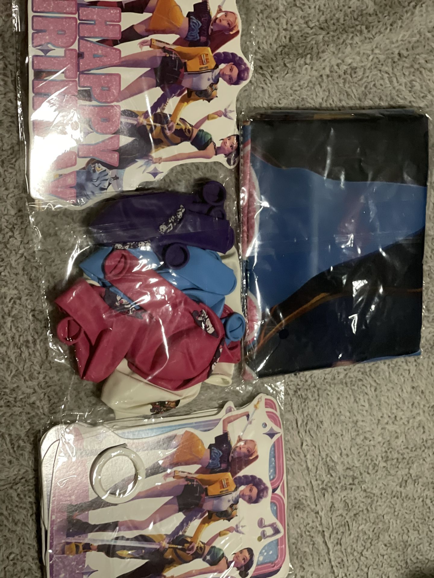 New Demon Hunter Birthday Decorations