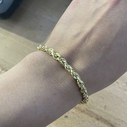 14K Men’s Gold Bracelet 9.3 DWT