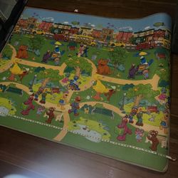 Sesame Street play mat