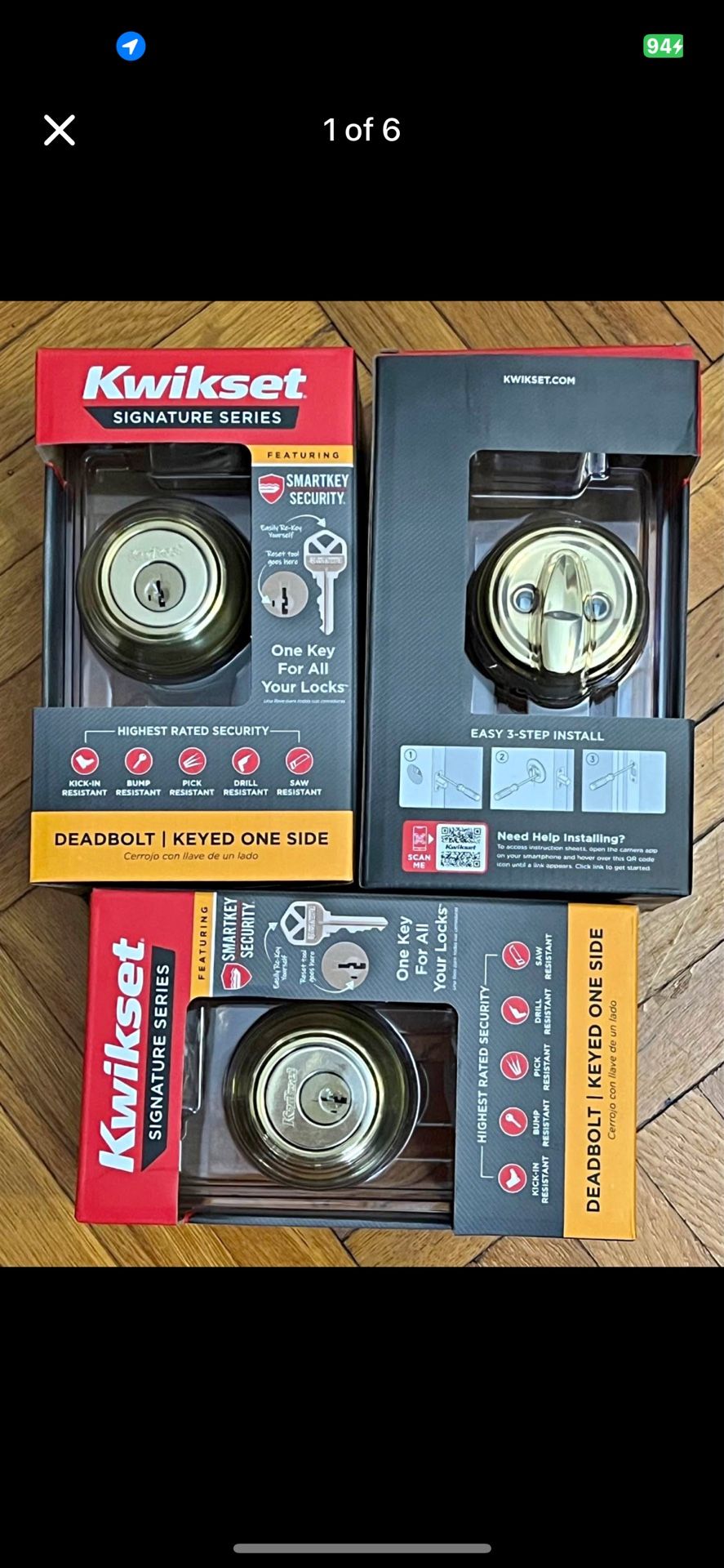 Kwikset Deadbolt Sets