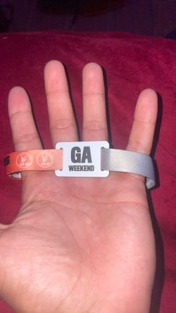 Rolling Loud Orlando Official Wristband