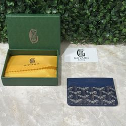 Goyard Blue Men’s Cardholder 