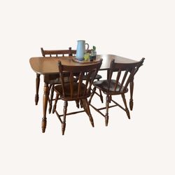 Vintage Wood Dining Table